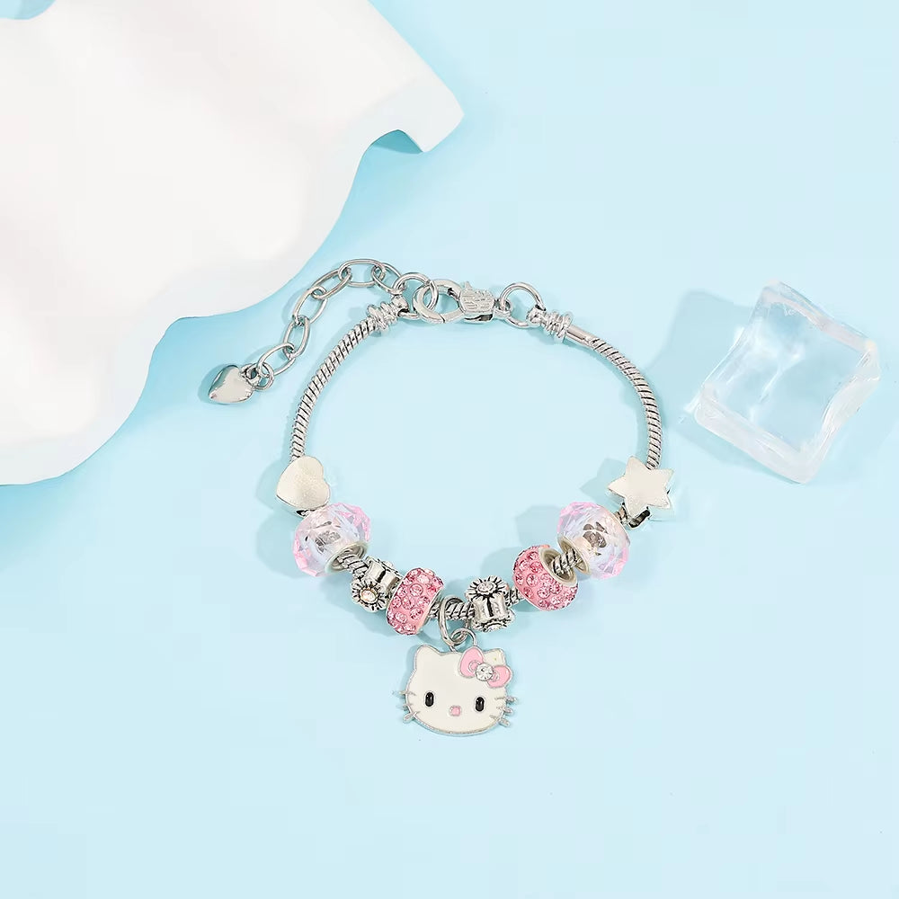 Cute Sanrio Hello Kitty  Bracelet Set